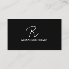 Tarjeta de presentación profesional moderna