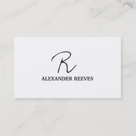 Tarjeta de presentación profesional moderna