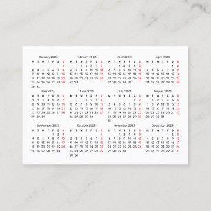 Tarjeta de presentación promocional 2023 - Lunes d