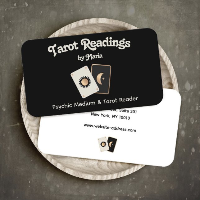 Tarjeta de presentación Psychic Medium Tarot Card  (Subido por el creador)
