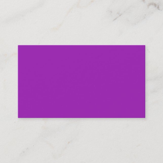 Tarjeta de presentación púrpura Pastel Lavender (Anverso)
