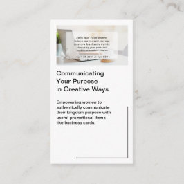 Tarjeta de presentación QR de código QR para medio