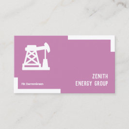 Tarjeta de presentación QR de Petroleum Oil&Gas