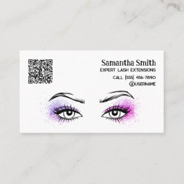 Tarjeta de presentación QR del Personalizado de ex