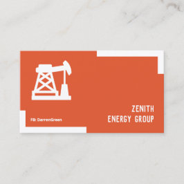 Tarjeta de presentación QR para la industria petro