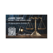 Tarjeta de presentación QR para Notarios