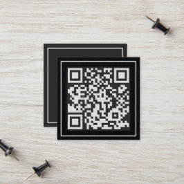 Tarjeta De Presentación QR Premium escaneable