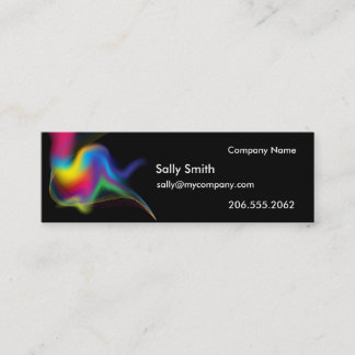 Tarjeta de presentación Rainbow Swirl