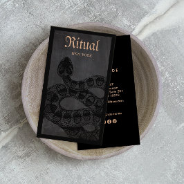 Tarjeta De Presentación Rattlesnake