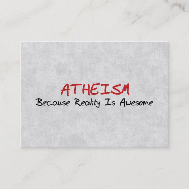 Tarjeta De Presentación Realidad impresionante (Anverso)