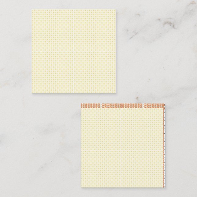 Tarjeta De Presentación Regalos de Navidades personalizados | Ornamentos y (Anverso / Reverso)