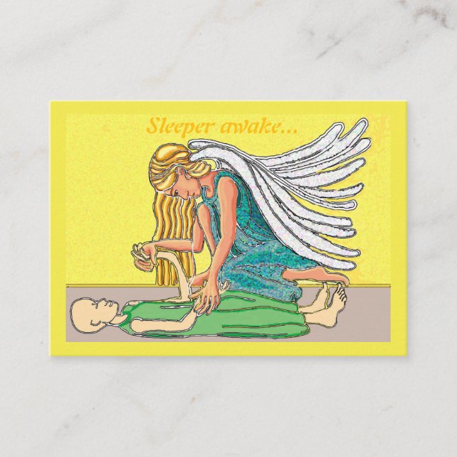 Tarjeta De Presentación Resurrección de los muertos (Anverso)