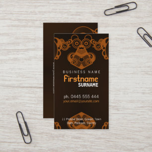 Tarjeta de presentación Retro Electro Music