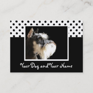 Tarjeta de presentación Schnauzer