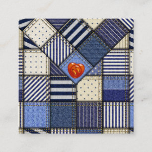 Tarjeta de presentación Scoder Seamstress Quilt