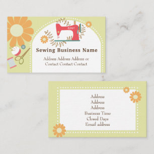 Tarjeta de presentación Scoser Daisy Green