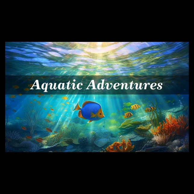 Tarjeta de presentación Scuba Diving / Snorkeling (Subido por el creador)