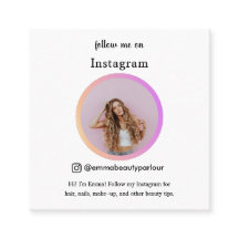 seguirme en Instagram por negocios o moda personal