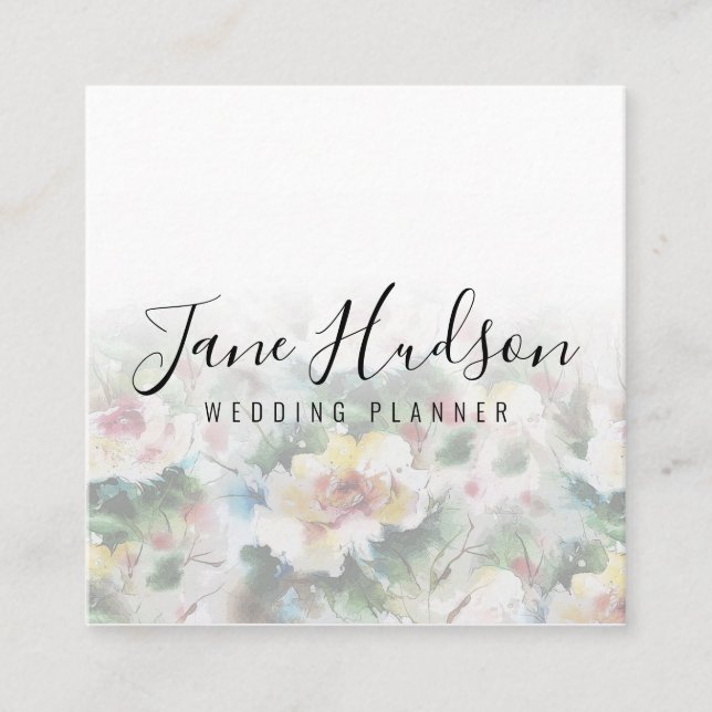 Tarjeta de presentación sencilla editable Minimali (Anverso)