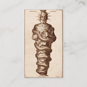 Tarjeta De Presentación Serapis Bey Chohan del Cuarto Rayo