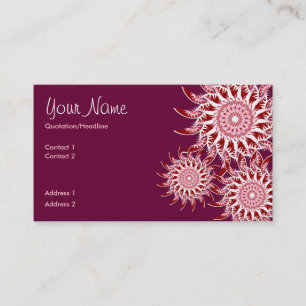 Tarjeta de presentación SherikanStarz