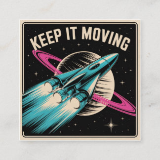 Tarjeta De Presentación Sigue Adelante