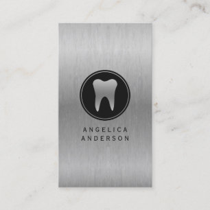 Tarjeta de presentación Silver Dental