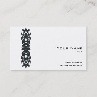 Tarjeta de presentación simple con código QR V