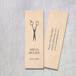 Tarjeta de presentación simple elegante con estilo