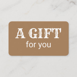 Tarjeta De Presentación simple mínimo añadir el nombre dirección de texto 