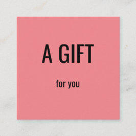 Tarjeta De Presentación simple mínimo añadir el nombre dirección de texto 