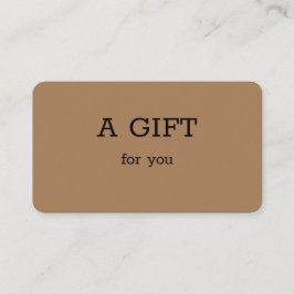 Tarjeta De Presentación simple mínimo añadir el nombre dirección de texto 