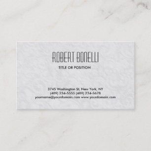 Tarjeta de presentación simple para el fondo del p