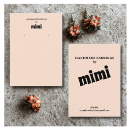 Tarjeta de presentación simple para la pantalla de