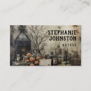 Tarjeta De Presentación Simplemente gótico oscuro horror estilo brujería p