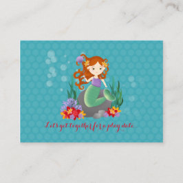 Tarjeta De Presentación Sirena Cuta