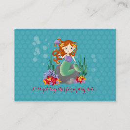 Tarjeta De Presentación Sirena Cuta