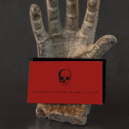 Tarjeta De Presentación Skull Scary