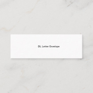 Tarjeta De Presentación Sobre de letras DL