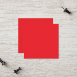 Tarjeta De Presentación Solid Red Background