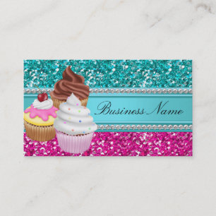 Tarjeta de presentación Sparkke Cupcake