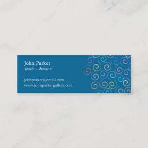 Tarjeta de presentación Spirals