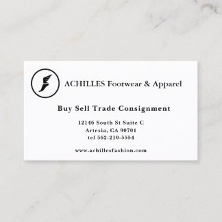 Tarjeta De Presentación Standard, 3.5" x 2.0" Business Card