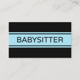 Tarjeta de presentación Stripe para bebés