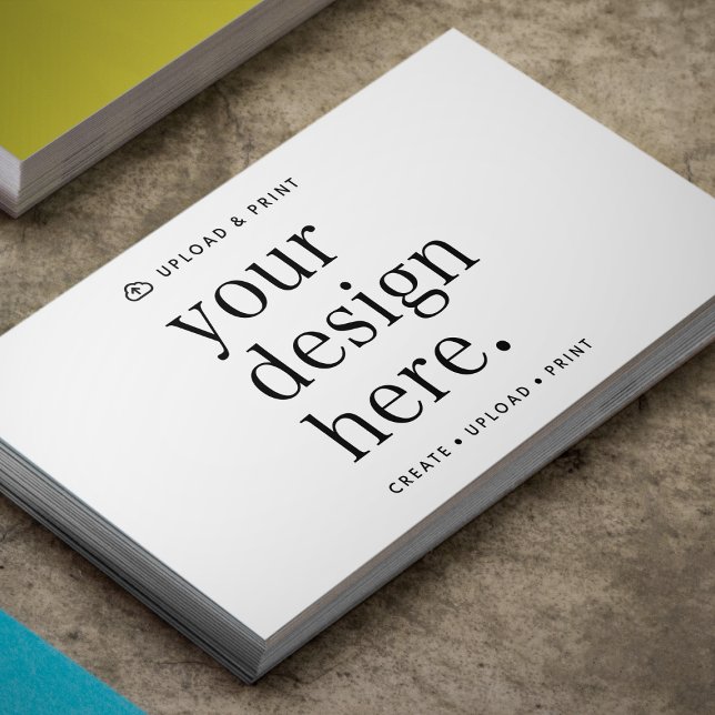 Tarjeta de presentación Su Carga De Diseño (Subido por el creador)