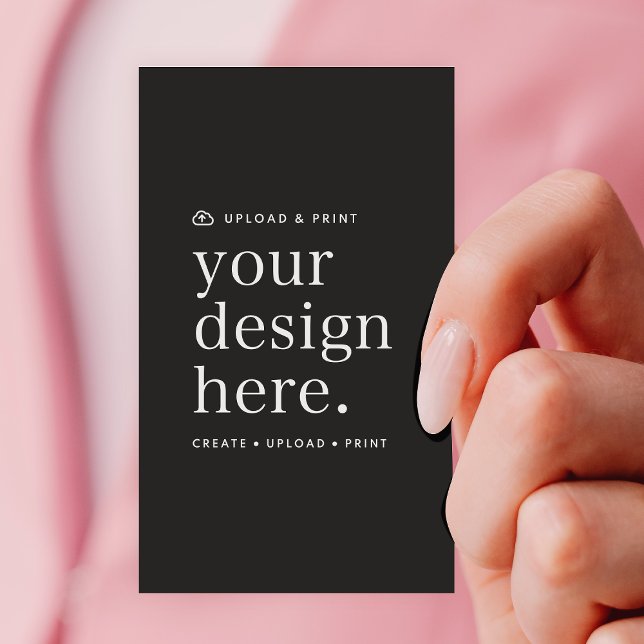 Tarjeta de presentación Su Carga De Diseño (Subido por el creador)
