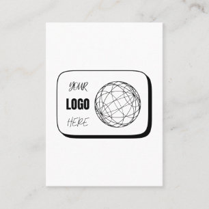 Tarjeta De Presentación Su Logo Aquí