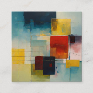 Tarjeta De Presentación Sueños vibrantes: Colorida colección de almohadas 