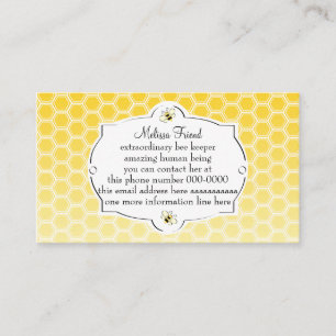 Tarjeta de presentación Sweet Bee