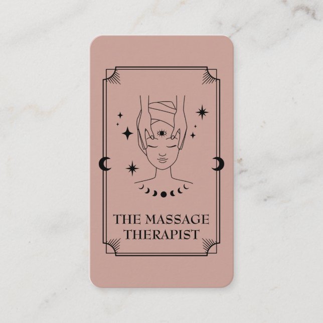 Tarjeta de presentación Tarot Tarjeta de presentac (Anverso)